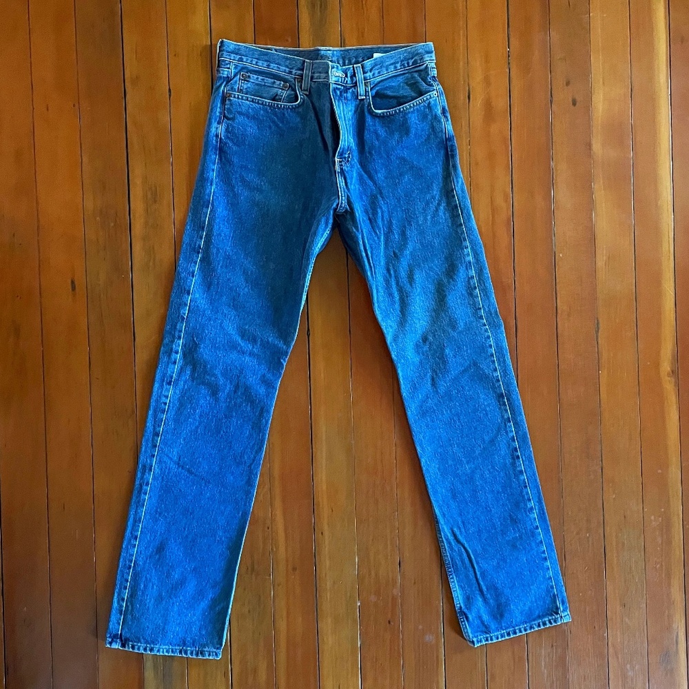 Eddie Bauer "Original Denim" Classic Fit Jeans, already shrunk, 33 x 34½